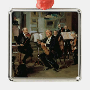 Musical Evening, 1906 Metal Tree Decoration