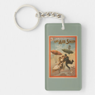 Musical Farce Comedy, The Air Ship Theatre 2 Key Ring