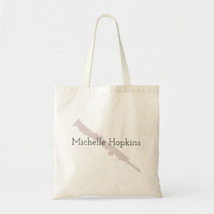 Musical Flute Classical Music Personalised Tote Bag