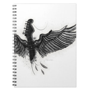 Musical Freedom Spiral Notebook