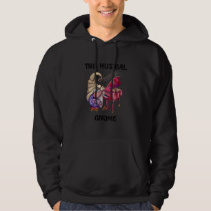 Musical Gnome Pianist Music Musician Piano Player Hoodie