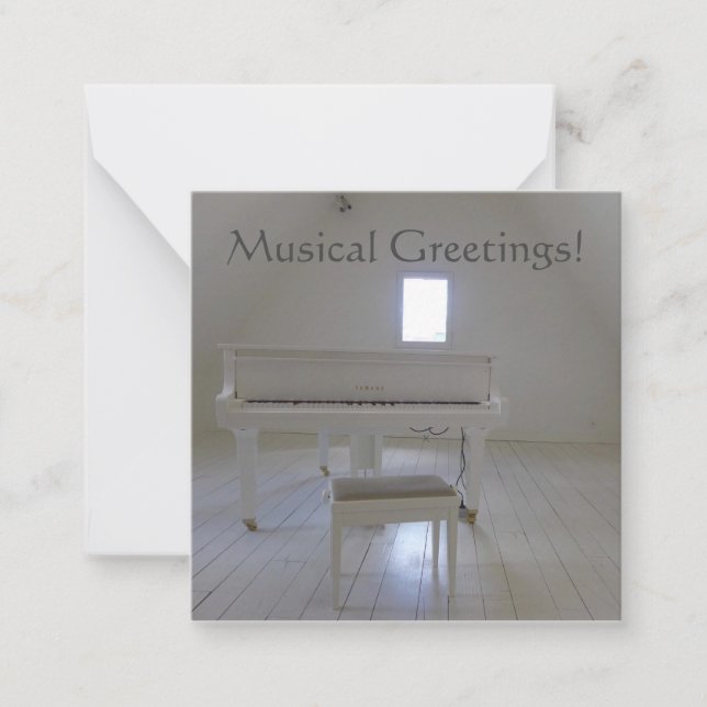 Musical Greetings! Card (Front)