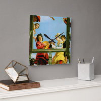 Musical Group on Balcony Fine Art Dutch Painting