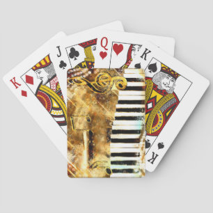 Musical GrungePlaying Cards