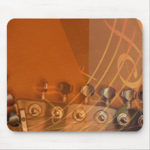 Musical Guitar Mouse Pad