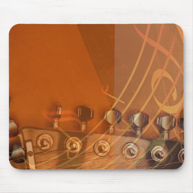 Musical Guitar Mouse Pad (Front)