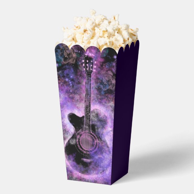 Musical Guitar Popcorn Box (Popped)