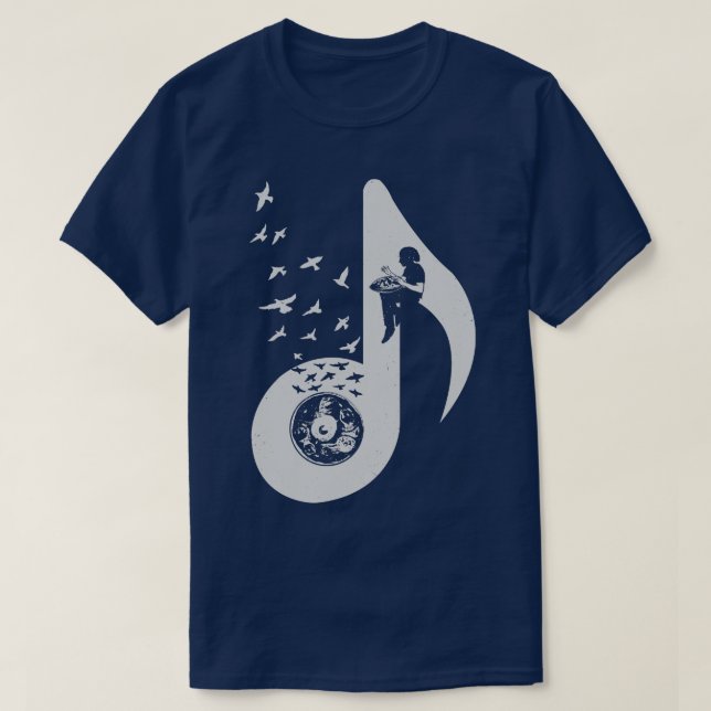 Musical Hang Drum T-Shirt (Design Front)