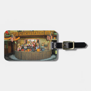 Musical Hedgehogs Cowboy Band Luggage Tag