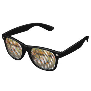 Musical Hedgehogs Cowboy Band Retro Sunglasses