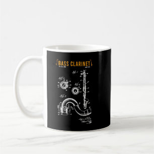 Musical Instrument Bass Clarinet Woodwind for Musi Coffee Mug