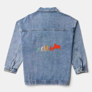 Musical Instrument Piano Piano Player Pianist Denim Jacket