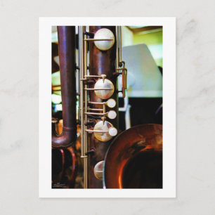 Musical Instrument Postcard