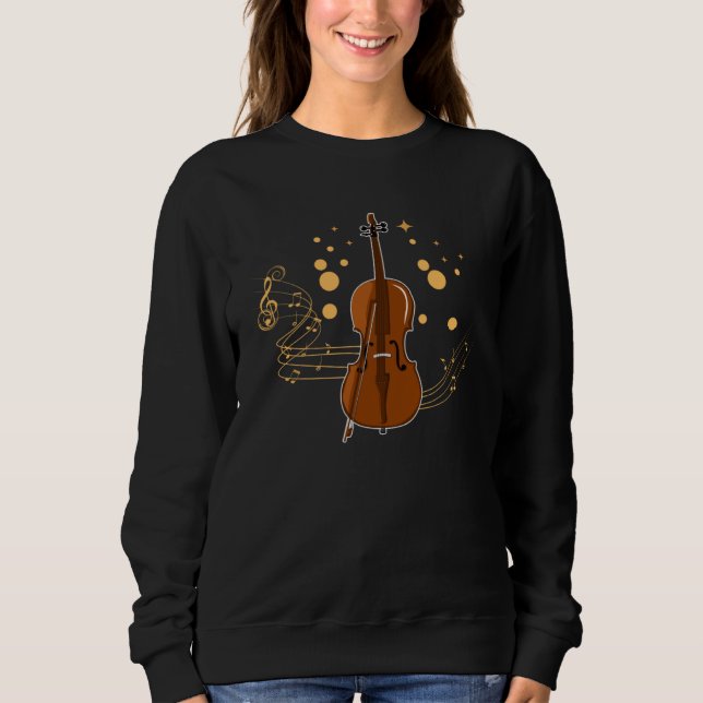 Musical Instrument Violin for Instrumentalists Sweatshirt (Front)