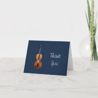 Musical Instrument Violin Navy Blue