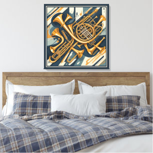 Musical Instruments Canvas Print