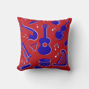 Musical Instruments Cushion