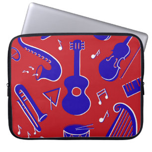 Musical Instruments Laptop Sleeve