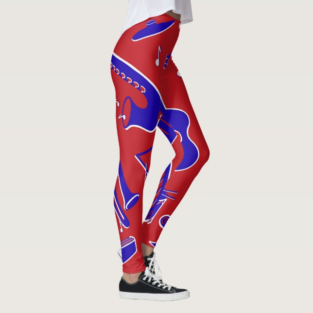 Musical Instruments Leggings (Right)