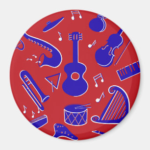 Musical Instruments Magnet