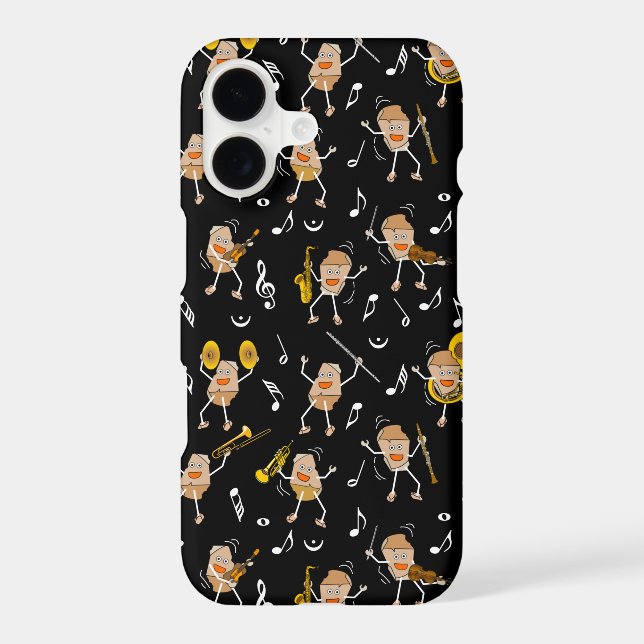 Musical Instruments Rock Case-Mate iPhone Case (Back)
