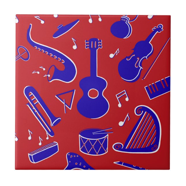 Musical Instruments Tile (Front)