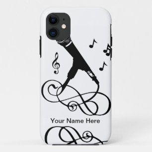 Musical iphone5 singer musician music microphone Case-Mate iPhone case