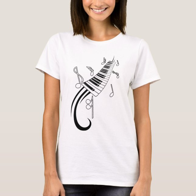 Musical Keys T-Shirt (Front)