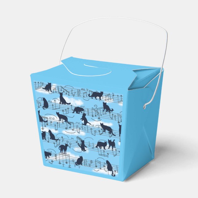 Musical kittens favour box (Front Side)