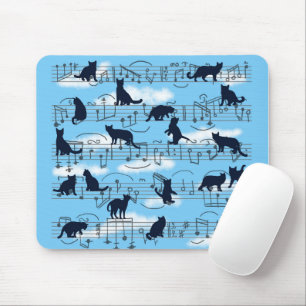 musical kittens mouse pad