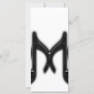 Musical Letter "M"