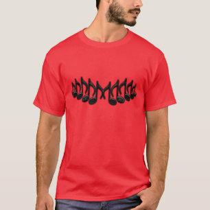 Musical Letter "M" T-Shirt