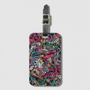 Musical Luggage Tag