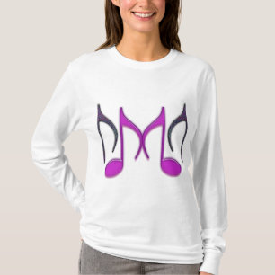 Musical "M" Letter T-Shirt