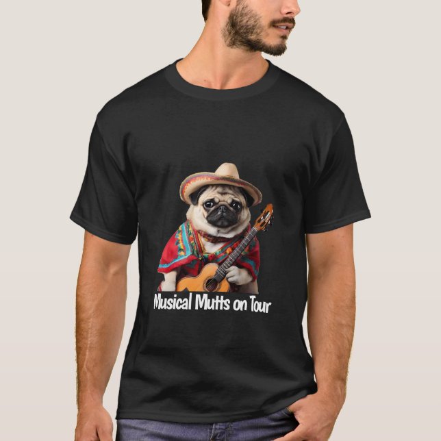Musical Mutts on Tour T-Shirt (Front)