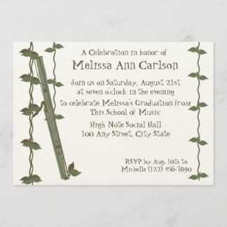 Musical Nature/ Bassoon Invitation