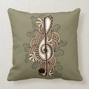 Musical Note Cushion