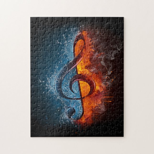 Musical Note Puzzle (Vertical)