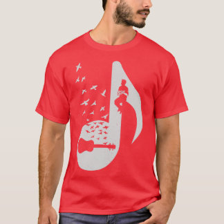 Musical note Ukulele T-Shirt