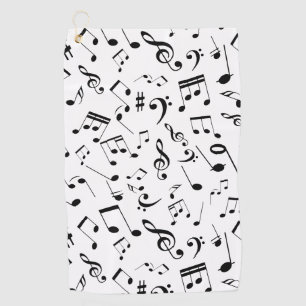 Musical Notes 3 Golf Towel