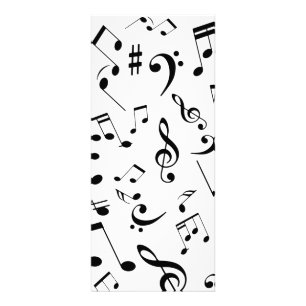 Musical Notes 3 Rack Card