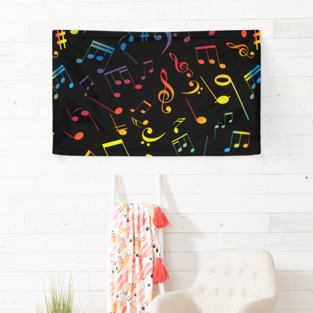 Musical Notes 5 Banner (Insitu)