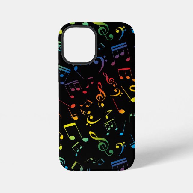 Musical Notes 5 iPhone Case (Back)