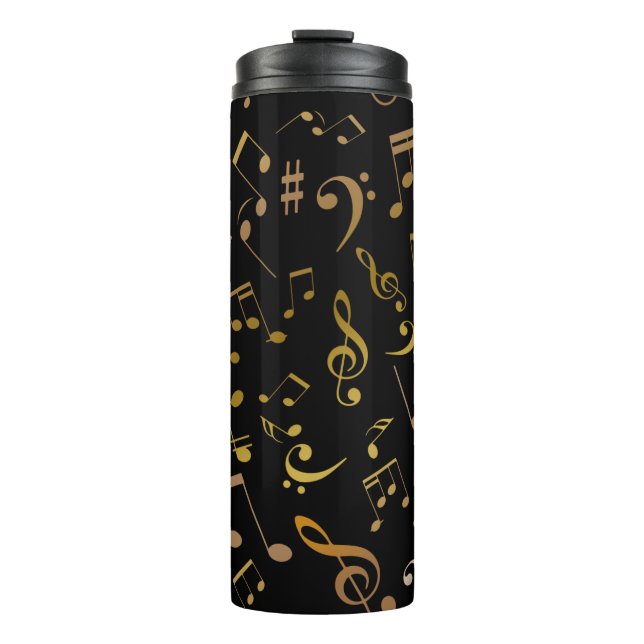 Musical Notes 6 Thermal Tumbler (Front)