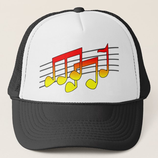 musical notes cap (Front)