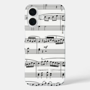 musical notes iPhone 16 case