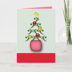 Musical Notes Christmas Card - Customised