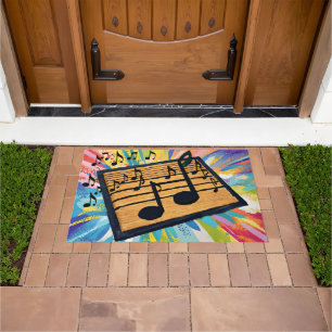 Musical Notes Doormat