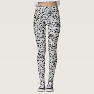 Musical Notes Leggings
