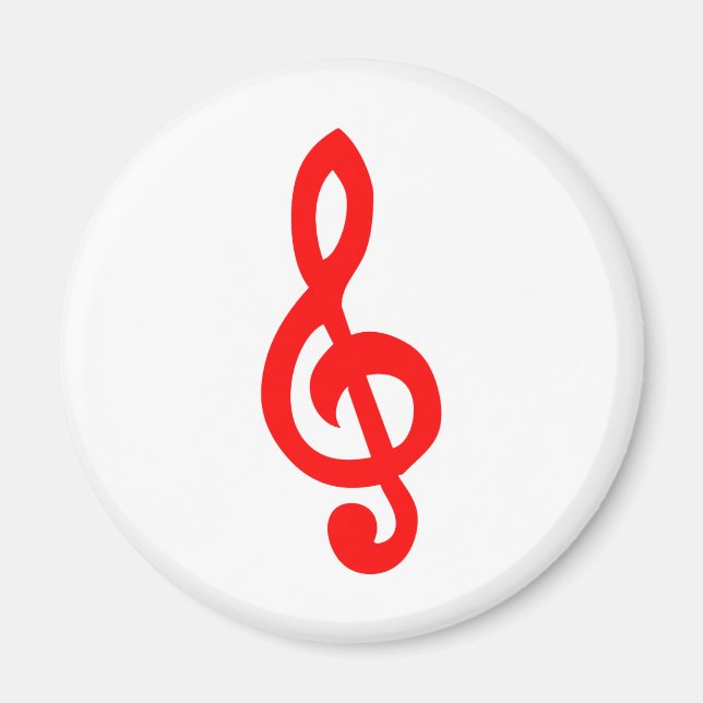 Musical notes magnet (Front)
